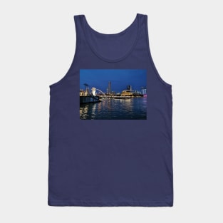 Singapore night view Tank Top